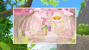 Prinses silhouette puzzels voo imagem de tela 3