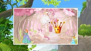 Prinses silhouette puzzels voo imagem de tela 2