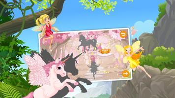 Princess Shadow Puzzles for Kids Free Affiche