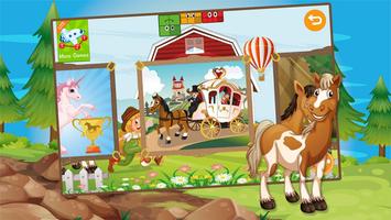 Kids Horses Slide Puzzle Screenshot 1