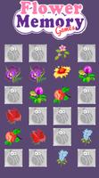 jogos de memória de flores imagem de tela 1