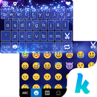 Blue Sky Emoji Kika Keyboard أيقونة