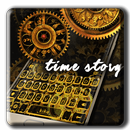 Classical Time Story Keyboard Theme aplikacja