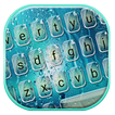 Tema Keyboard Water Raindrops