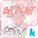 White Diamonds Kika Keyboard APK