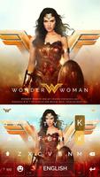 Wonder Woman Kika Emoji Theme ポスター