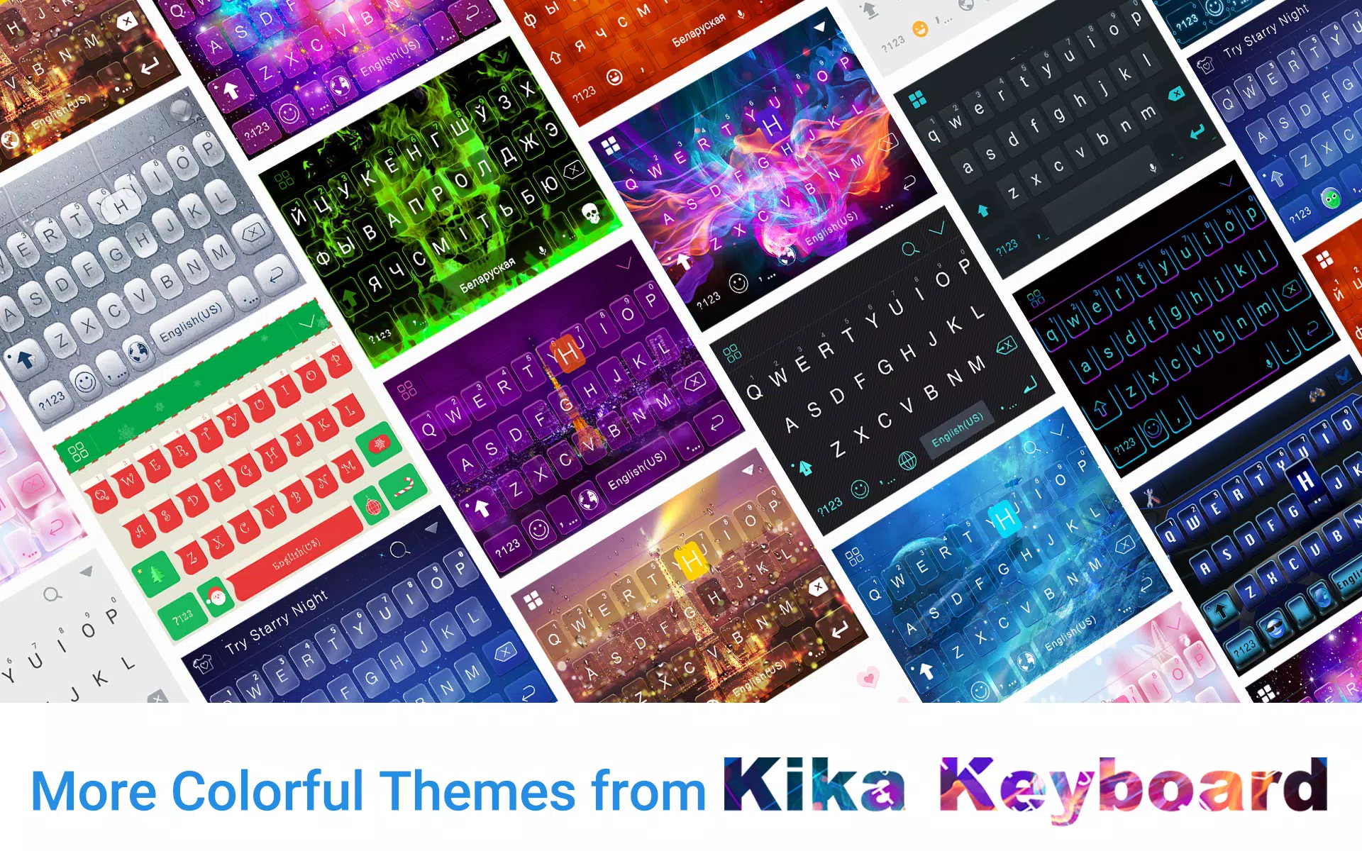 Blue Butterfly Kika Keyboard APK for Android Download