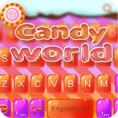Candy World for Kika Keyboard