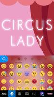 Circus Lady Kika Keyboard screenshot 2
