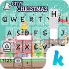 City Christmas Kika keyboard アイコン