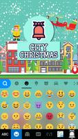 City Christmas Kika keyboard スクリーンショット 1