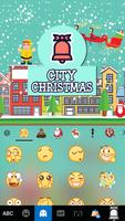 City Christmas Kika keyboard 스크린샷 2