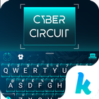 Cyber Circuit Kika Keyboard ikona