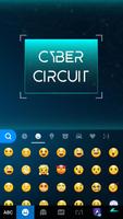 Cyber Circuit Kika Keyboard screenshot 1
