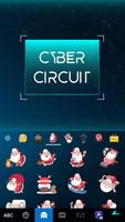 Cyber Circuit Kika Keyboard screenshot 3