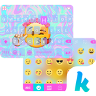 O tema de teclado Fancy Emoji ícone
