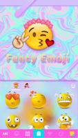 Tema Keyboard Fancy Emoji screenshot 3
