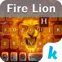 Fire Lion Emoji Kika Keyboard