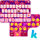 Flower Pattern Emoji Keyboard APK