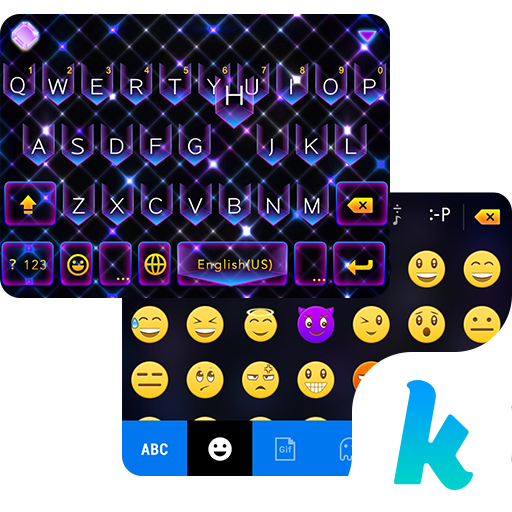 Glow Theme for Kika Keyboard