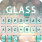 Glass Theme for Kika Keyboard آئیکن