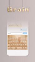 Grain Theme _ Emoji Keyboard Affiche