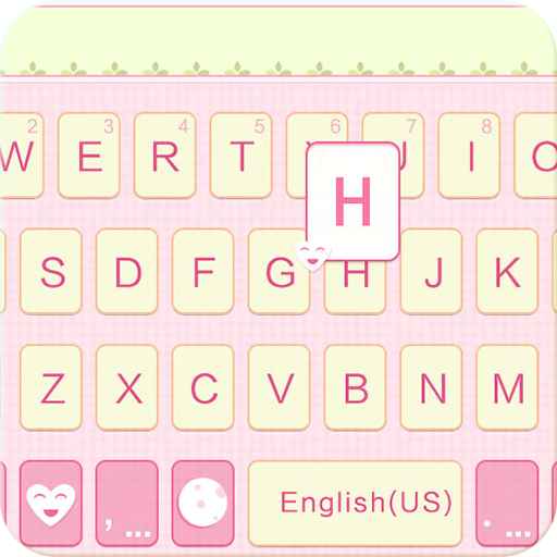 Lovely Girl for Emoji Keyboard