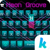Neon Groove Kika KeyboardTheme APK