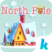 North Pole Emoji KeyboardTheme icon