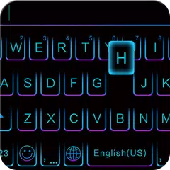 Purple Crystal Kika keyboard