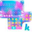 Rain Emoji Kika Keyboard Theme