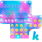 Rain Emoji Kika Keyboard Theme ícone