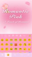 Romantic Pink - Kika Keyboard screenshot 1