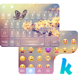 Sakura Butterfly Kika Keyboard icône