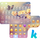 Sakura Butterfly Kika Keyboard APK