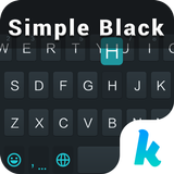 Simple Black Keyboard Theme icon
