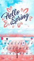 Spring Time for Kika Keyboard captura de pantalla 1