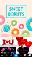 Sweet Donuts Keyboard Theme スクリーンショット 3