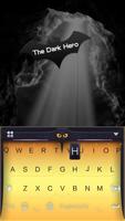 The Dark Hero Kika Keyboard スクリーンショット 1