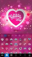 Valentine's day Kika Keyboard imagem de tela 2