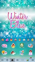 Winter Blue Kika Keyboard 스크린샷 3