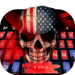 American Skull US Keyboard Theme