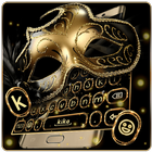 Behind The Mask Glitter Free Emoji Theme icon