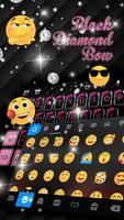 Tema de teclado Black Pink Kitty imagem de tela 1