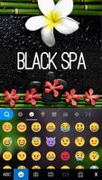 Black Spa Keyboard Theme screenshot 1