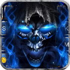 Тема для клавиатуры Blue Grim Reaper иконка