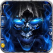 Тема для клавиатуры Blue Grim Reaper