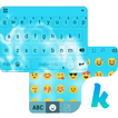 Blue Sky Kika Keyboard Theme