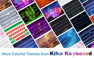 Blue Sky Kika Keyboard Theme imagem de tela 3