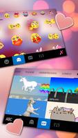 Novo tema de teclado Charming  imagem de tela 3